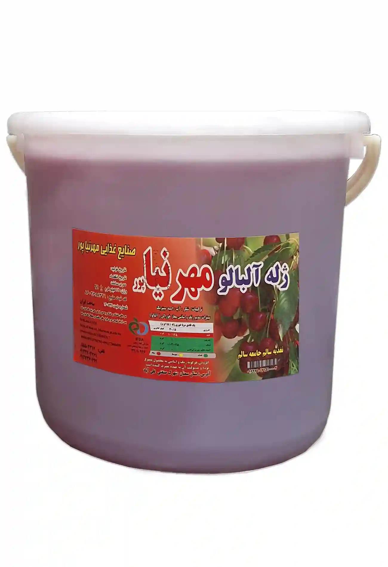 ژله آلبالو مهرنیا